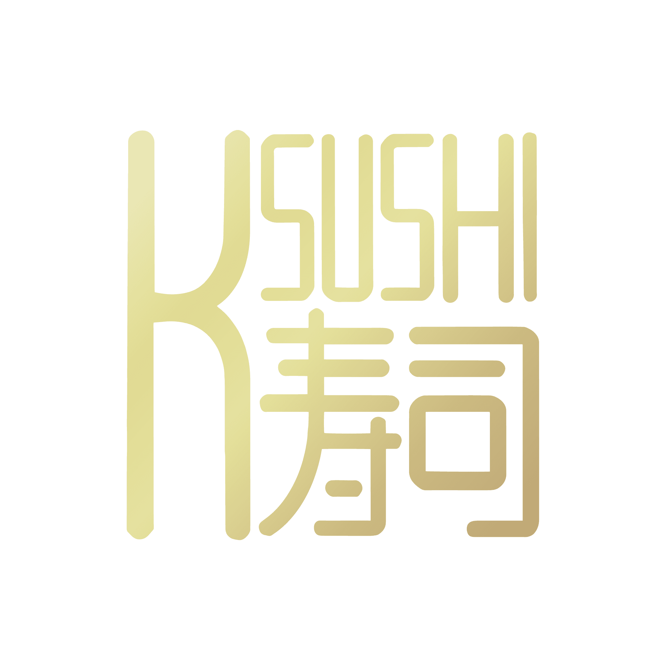 K Sushi logo